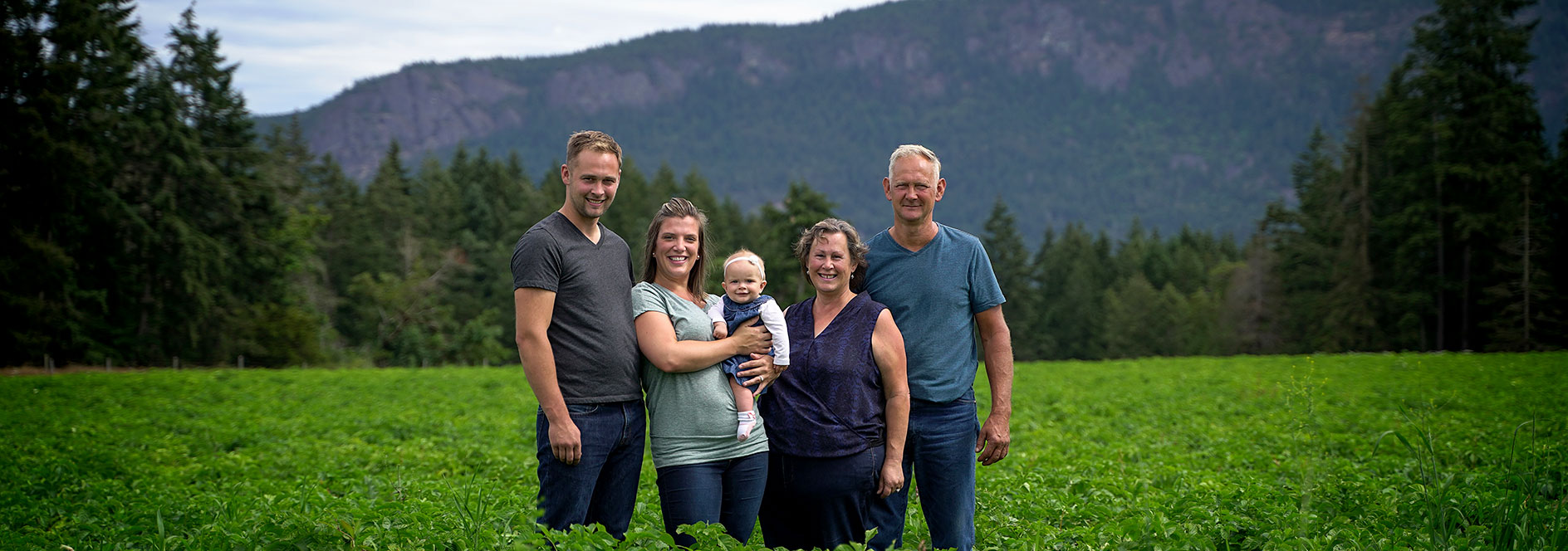 The family behind Cowichan Bay Farm