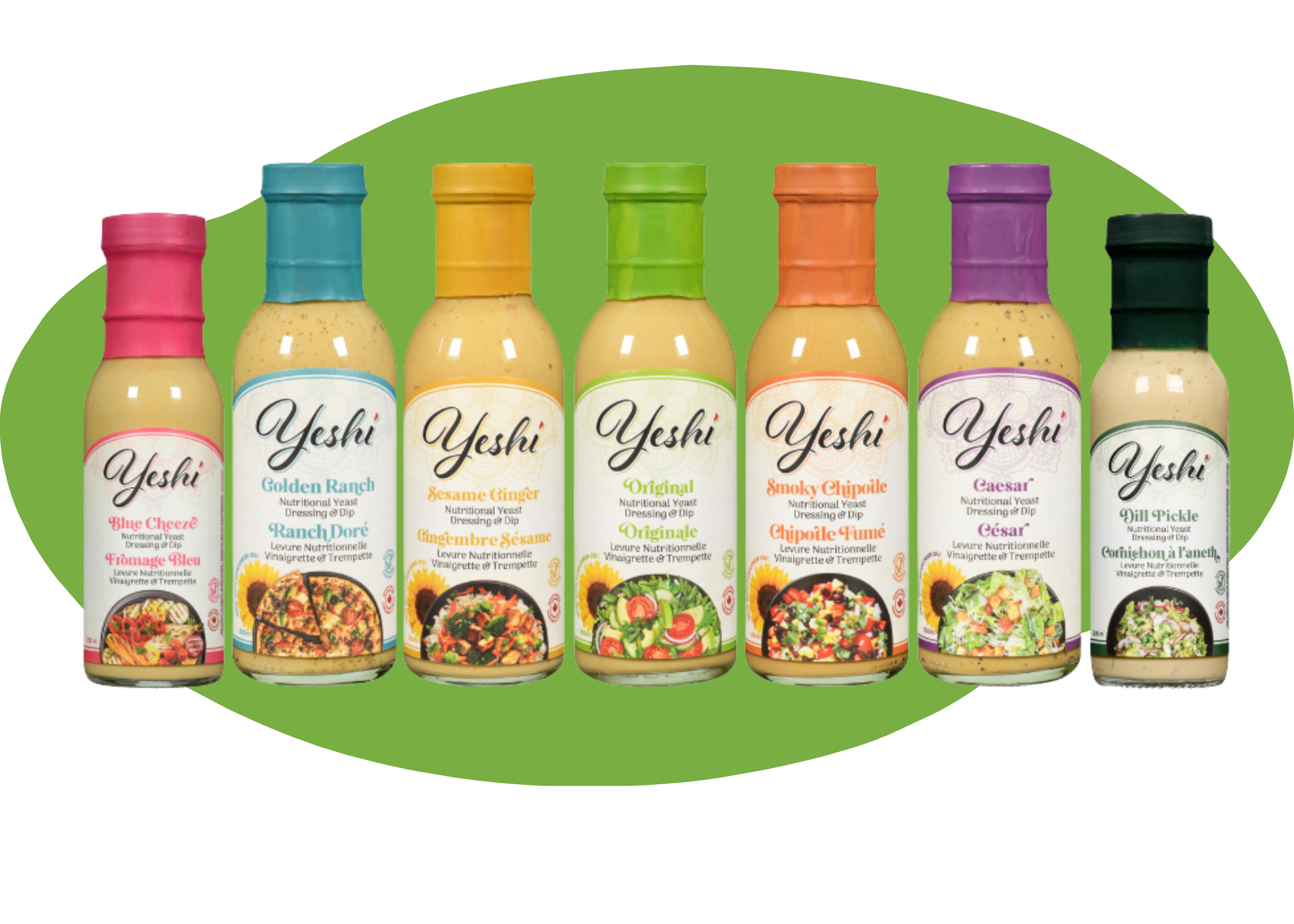 Yeshi Foods plant-based dressings